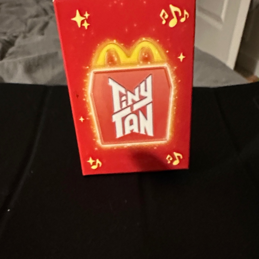 McDonald's Red and Yellow Tiny Tan Box